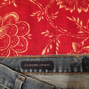 Lucky Brand Original Straight Blue Jeans